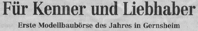 Überschrift Zeitungsartikel