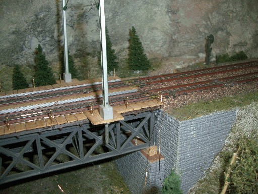 Brücke mit Brückenkopf